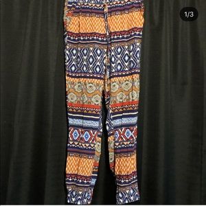 Aztec joggers